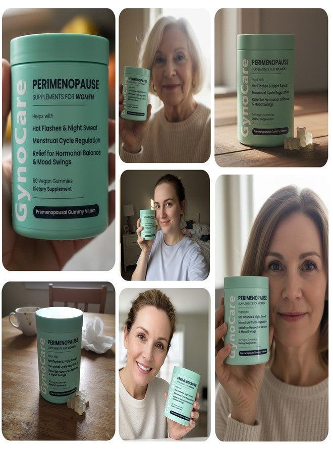 Terramed Just Think Comfort Perimenopause Supplements Women | Premenopausal Gummy Vitamins | Relief for Hormonal Balance & Mood Swings | Supports Menstrual Cycle Regulation | 60 Vegan Gummies - Image 5